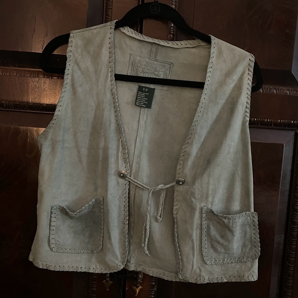 Lauren by Ralph Lauren suede vest
